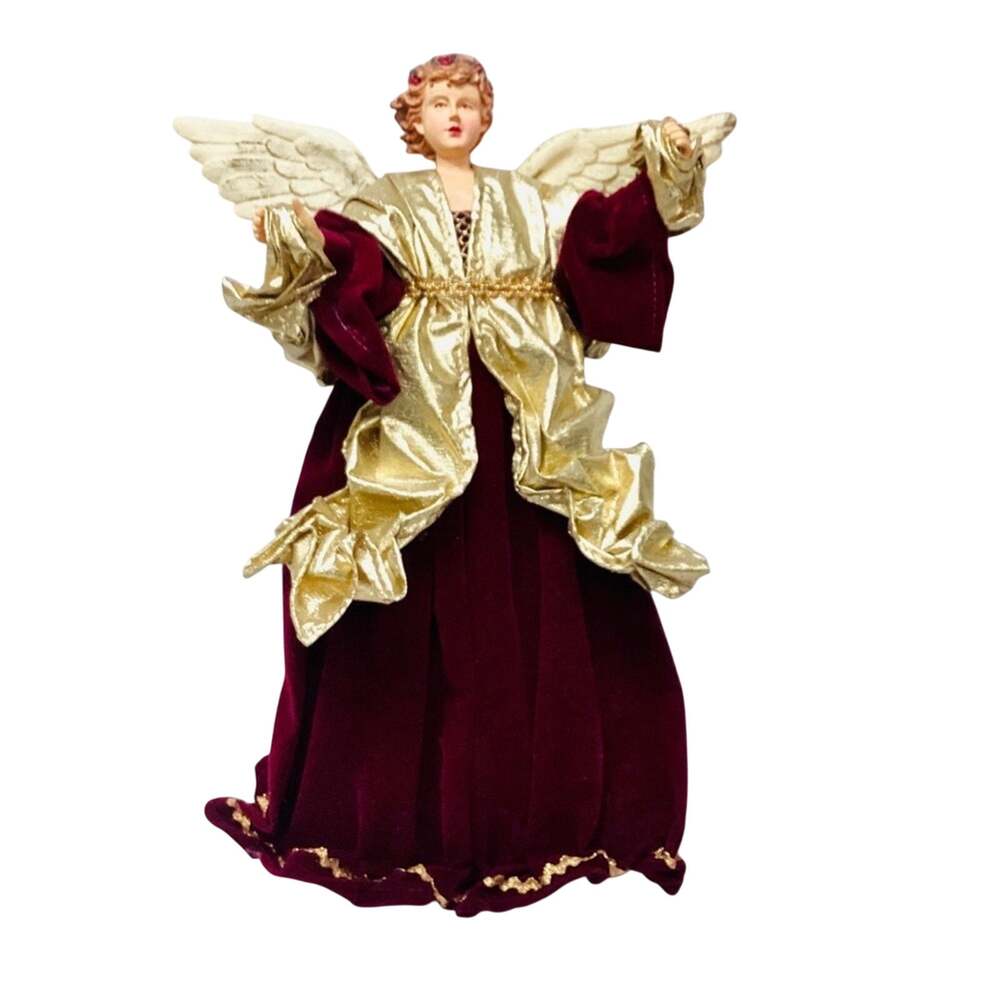 Christmas Angel Tree Topper - Picture 1 of 5